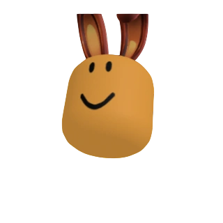 Chocolate Bunny Head Ball